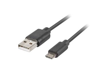 LANBERG USB Micro (M) na USB-A (M) 2.0 kabel 3m, ern, rychl nabjen 3.0 