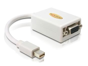 Delock adaptr DisplayPort mini (samec) na VGA (samice)