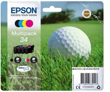 EPSON cartridge T3466 (black/cyan/magenta/yellow) multipack (golfov mek)