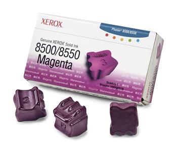 Xerox-Genuine Solid Ink 8500/8550 Magenta (3 sticks)