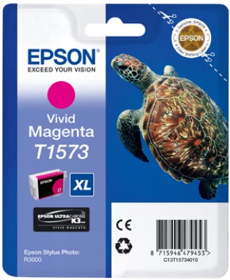 EPSON cartridge T1573 vivid magenta (elva)