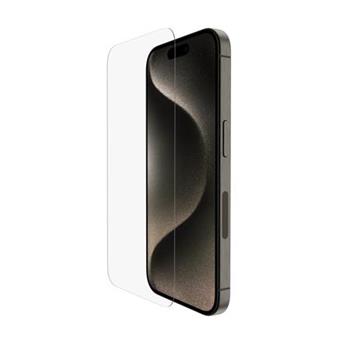Belkin SCREENFORCE UltraGlass2 Anti-Microbial ochrann sklo pro iPhone 15 Pro