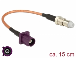 Delock Antnn kabel FAKRA D samec > FME samice RG-316 15 cm