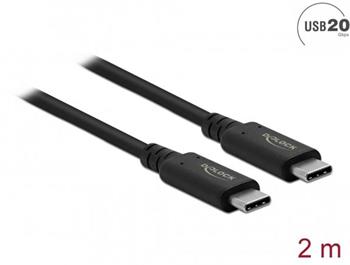 Delock Kabel USB4 20 Gbps 2 m