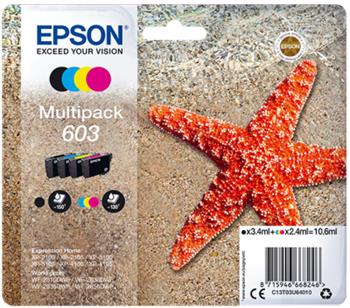 EPSON cartridge T03U640 (black/cyan/magenta/yellow) multipack (hvzdice)