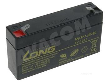 Long Baterie 6V 1,2Ah olovn akumultor F1