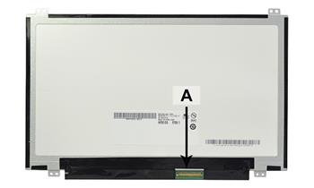 2-Power nhradn LCD panel pro notebook 11.6 WXGA HD 1366x768 LED matn 40pin