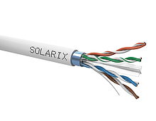 Solarix Instalan kabel CAT6 FTP PVC Eca 500m/cvka