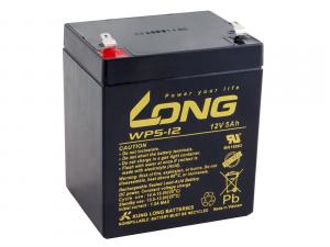 Baterie Long 12V 5Ah olovn akumultor F1 (WP5-12 F1)