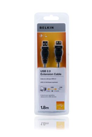 Belkin kabel USB 2.0 prodluovac ada standard, 1,8m