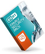 ESET Family Security Pack 10 zariadeni + update na 1 rok - elektronick licencia
