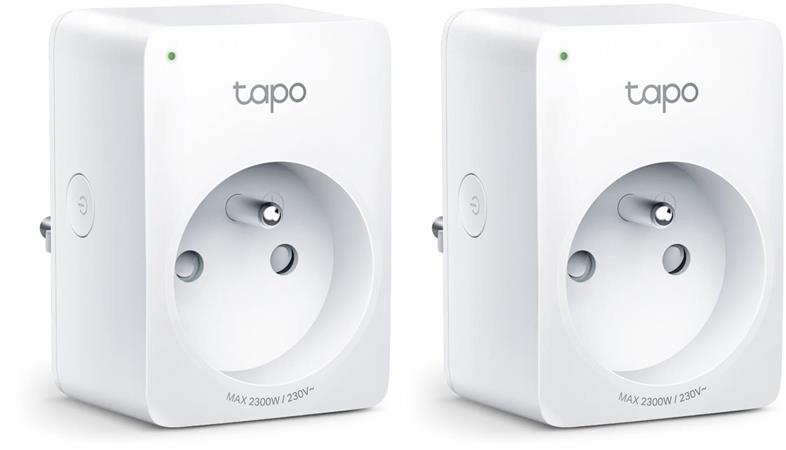 TP-LINK Tapo P100 (2-pack) - Mini Smart Wi-Fi Zsuvka