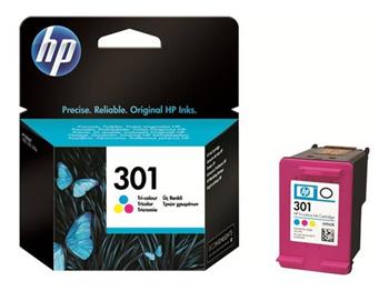 HP CH562EE Ink Cart No.301 pro DJ2050,3050,D1000,D2000,D3000, 3ml, Color