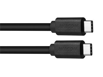 AVACOM Datov a nabjec kabel USB Type-C - USB Type-C, 100cm, ern