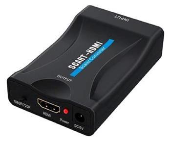 PremiumCord Pevodnk SCART na HDMI 1080P s napjecm zdrojem 230V
