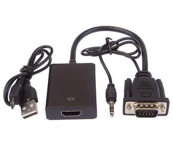 PremiumCord VGA+audio elektronick konvertor na rozhran HDMI FULL HD 1080p
