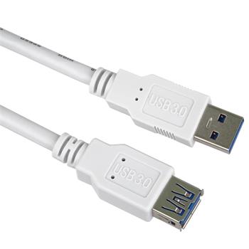 PremiumCord Prodluovac kabel USB 3.0 Super-speed 5Gbps A-A, MF, 9pin, 2m bl