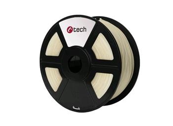 C-TECH tiskov struna ( filament ) , PLA, 1,75mm, 1kg, transparentn