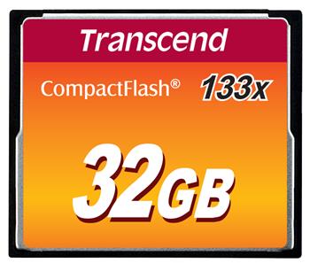 Transcend 32GB CF (133X) pamov karta (MLC)