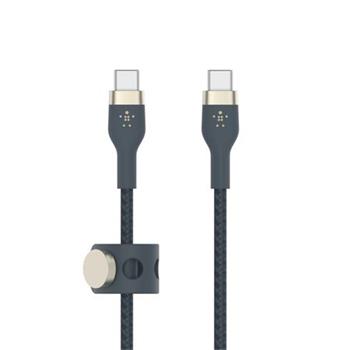 Belkin USB-C na USB-C kabel, 2m, modr - odoln PRO Flex