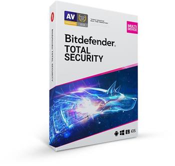 Bitdefender Total Security 5 zazen na 3 roky