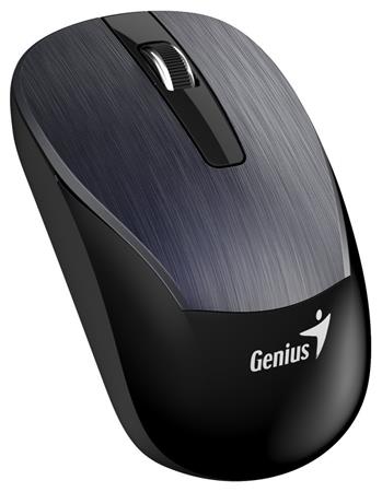 Genius ECO-8015 My, bezdrtov, optick, 1600dpi, dobjec,USB, kovov ed