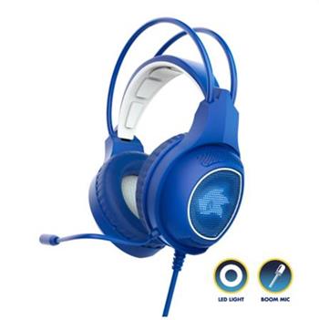 Energy Sistem Gaming Headphones ESG 2 Sonic,hern sluchtka s blm LED osvtlenm a podobiznou legendrnho jeka Sonic