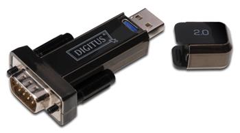 Digitus pevodnk USB 2.0 na sriov port, RS232, DSUB 9M