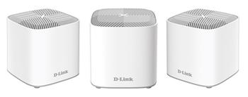 D-Link AX1800 Dual-Band Whole Home Mesh Wi-Fi 6 System (3-Pack)- 1 Gigabit LAN ports and 1 Gigabit WAN port- Expanda