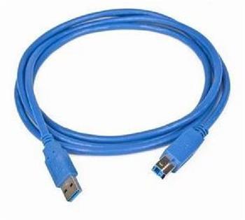 GEMBIRD Kabel USB A-B 1,8m 3.0, modr