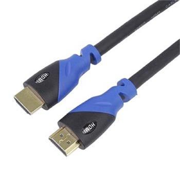 PremiumCord Ultra HDTV 4K@60Hz kabel HDMI2.0 Color+zlacen konektory 1m