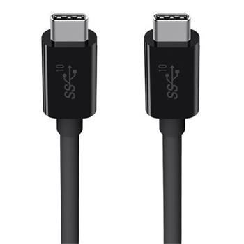 Belkin kabel Premium Kevlar USB-C to USB-C 3.1,100W, 1m, ern