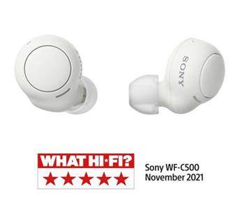 SONY WFC500W Skuten bezdrtov sluchtka Sony - White