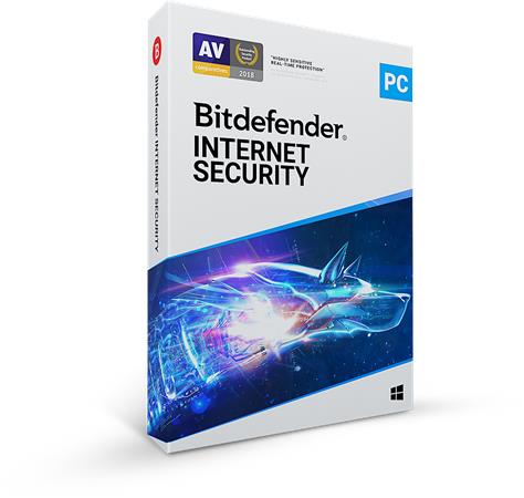 Bitdefender Internet Security 3 zazen na 2 roky