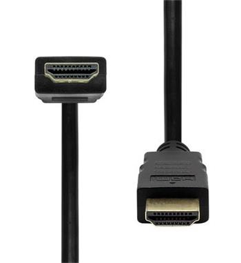 ProXtend kabel HDMI/HDMI 4K@30Hz, HDR, Ethernet, HDCP 2.2, ARC,zlacen konektory, 1m ern - ZRUKA 5 LET