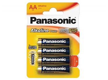 Panasonic LR6 Alkaline Power (alkalick; AA; 1,5V; BL4) 4ks - Blister