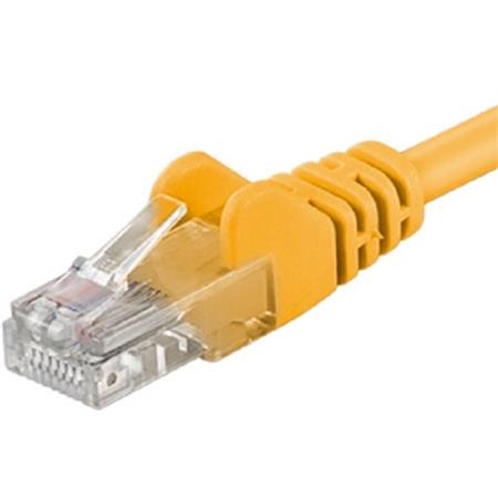 PremiumCord Patch kabel UTP RJ45-RJ45 CAT6 2m lut