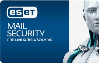 ESET Mail Security pre Linux/BSD 5 - 10 mbx - predenie o 2 roky