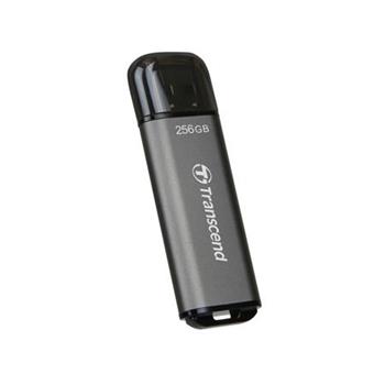 Transcend 256GB JetFlash 920, USB 3.0 (3.2 Gen 1) flash disk, LED indikace, 420MB/s R, 400MB/s W, vesmrn ed