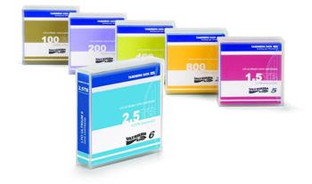 Overland LTO-8 Data Cartridge, 12TB/30TB, pre-labeled, (5-pack; contains 5 pieces)