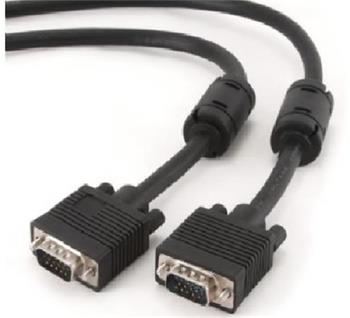 GEMBIRD Kabel přípojný k mon 15M/15M VGA 30m stíněný extra, ferrity BLACK