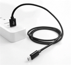 Crono kabel USB 2.0/ USB A samec - USB C, 1,0m, ern standard