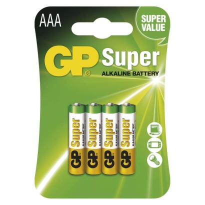 Alkalick batria GP Super LR03 (AAA)