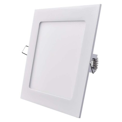 LED panel 170170, tvorcov vstavan biely, 12,5W tepl biela 