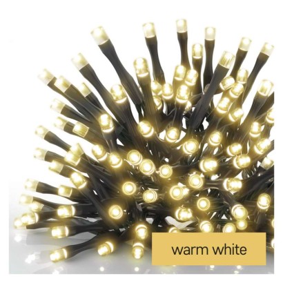 Standard LED spojovacia vianon reaz  cencle, 2,5 m, vonkajia, tepl biela 