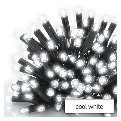 Profi LED spojovacia reaz ierna  cencle, 3 m, vonkajia, studen biela 