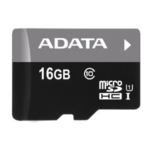 Pamov karta ADATA Premier micro SDHC karta 16GB UHS-I U1 Class 10 + adaptr SDHC