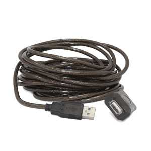 USB kbel 2.0, predlovac aktvny, 5m, CABLEXPERT