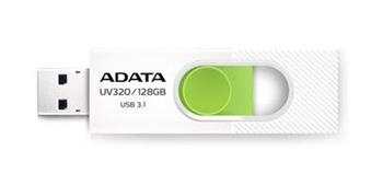 USB k ADATA DashDrive Series UV320 128GB USB 3.1 flashdisk, vsuvn, biely+zelen