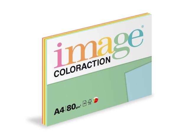 Image Coloraction kancelsk papr A4/80g, Mix reflexn 5x20, mix - 100